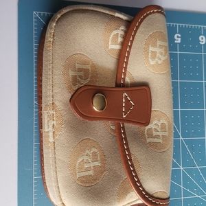 Dooney and Burke flap wristlet